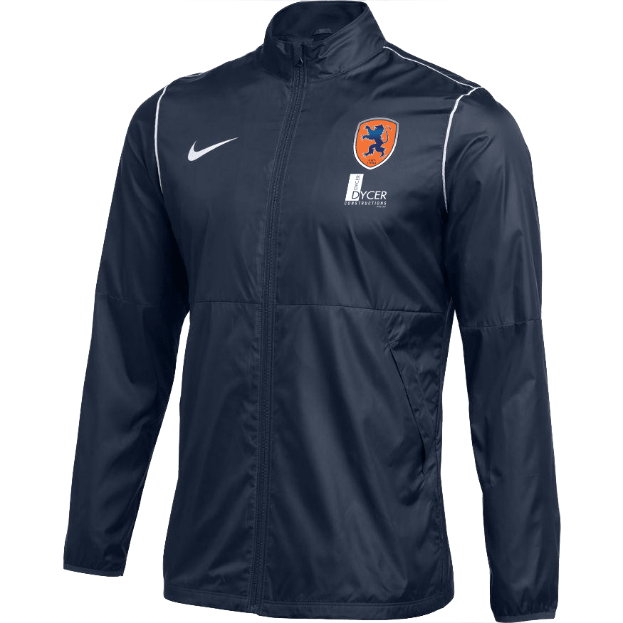 GAMBIER CENTRALS SC Men's Nike Repel Soccer Rain Jacket GAMBIER CENTRALS SC Nike Club Zone