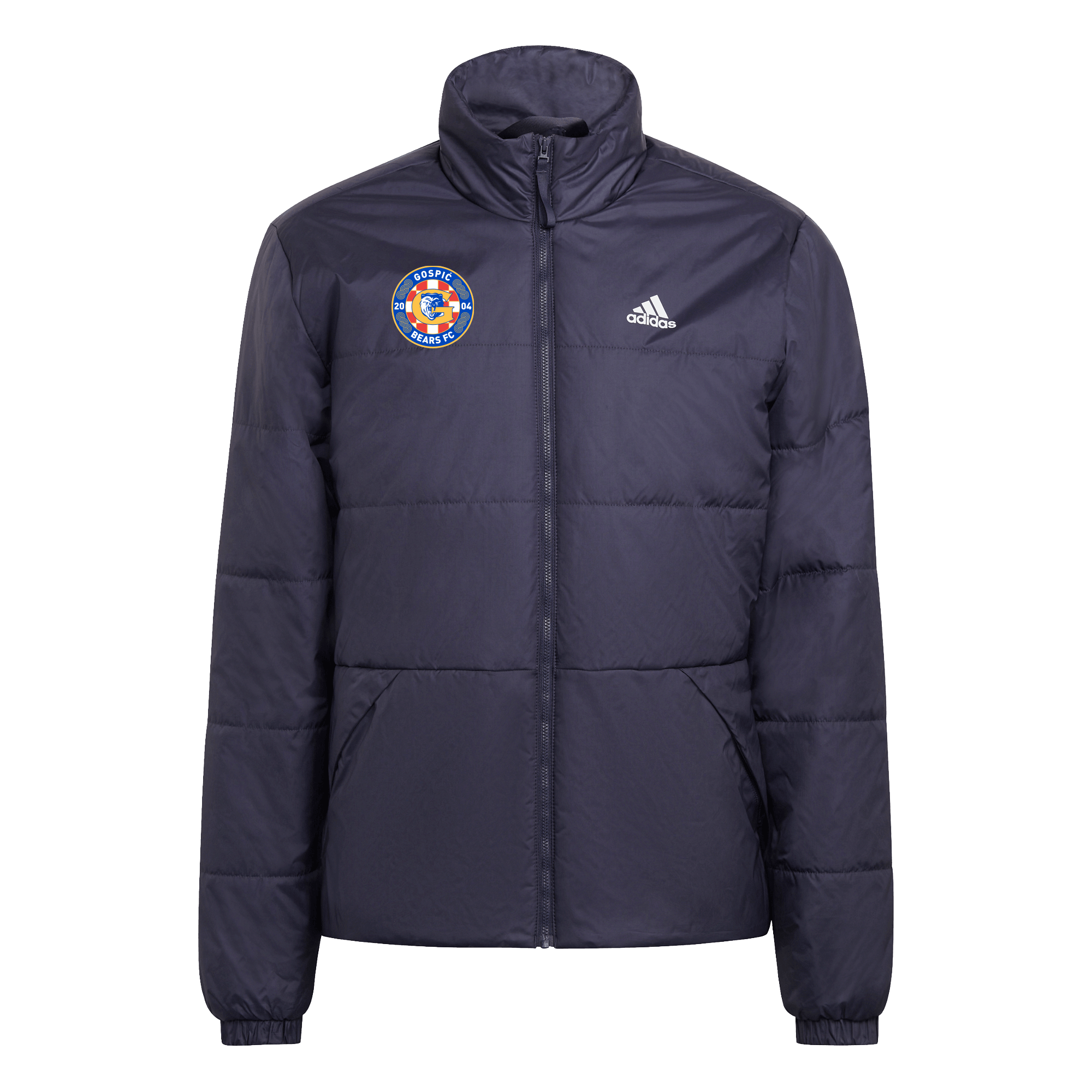 GOSPIC BEARS BSC 3-Stripes Insulated Jacket (H55348) GOSPIC BEARS Adidas Club Zone
