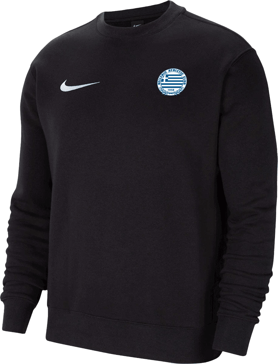 HELLENIC AC Youth Nike Park 20 Fleece Crew - Black HELLENIC AC Nike Club Zone