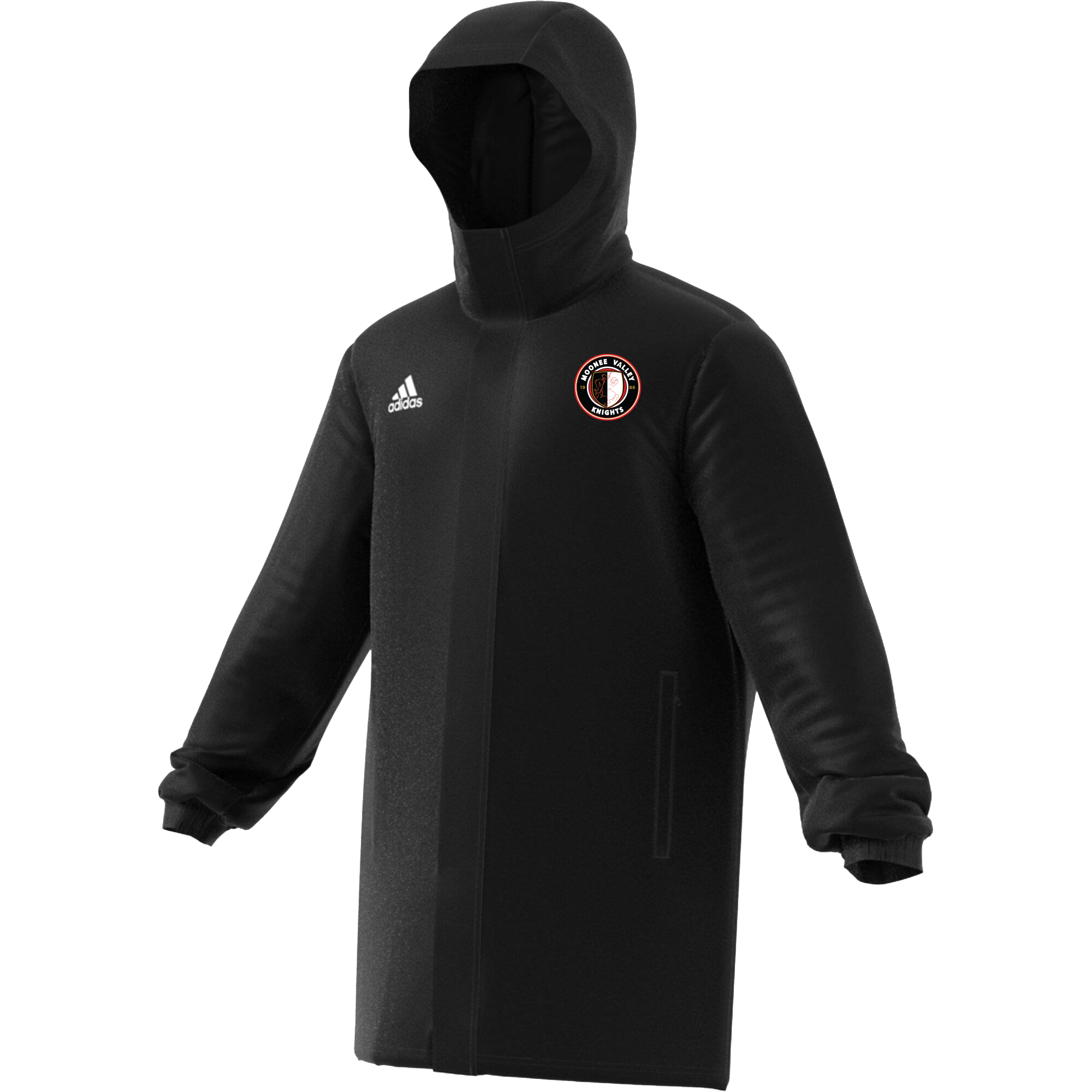 MOONEE VALLEY KNIGHTS Entrada 22 Stadium Jacket MOONEE VALLEY KNIGHTS Adidas Club Zone