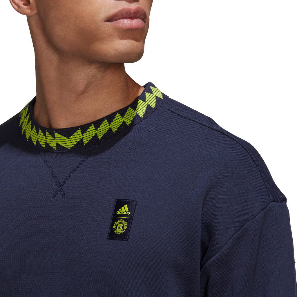 Manchester United Lifestyler Crew Sweatshirt (HE6652)
