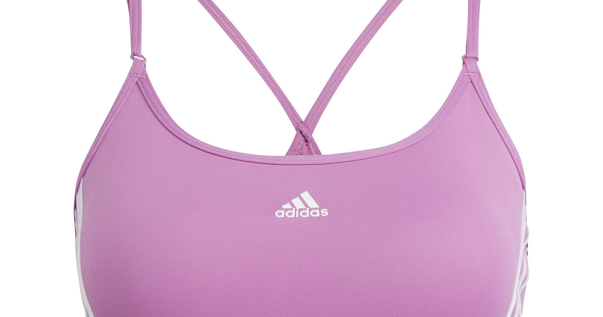 adidas Originals Adicolor Tricolor Sports Bra Pink