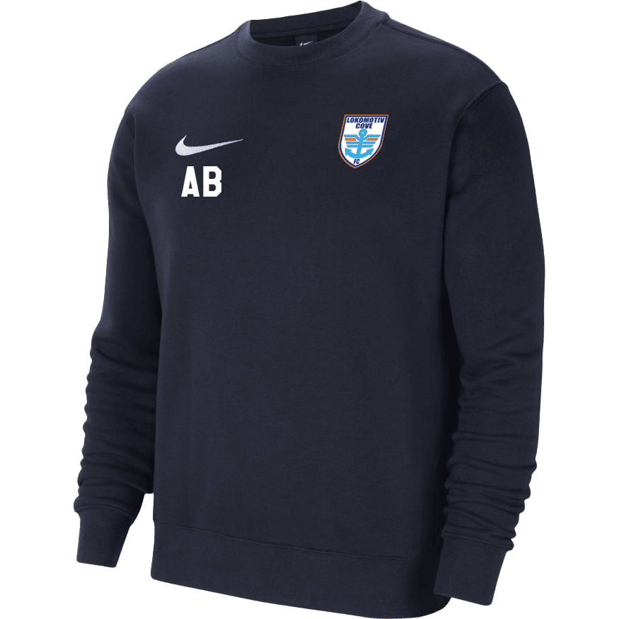 LOKOMOTIV COVE FC Men's Park 20 Fleece Crew LOKOMOTIV COVE FC Nike Club Zone
