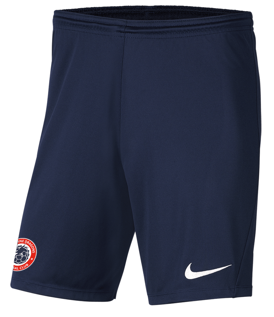 MELBOURNE DRAGONS FUTSAL CLUB COMPULSORY Men's Nike Dri-FIT Park 3 Shorts