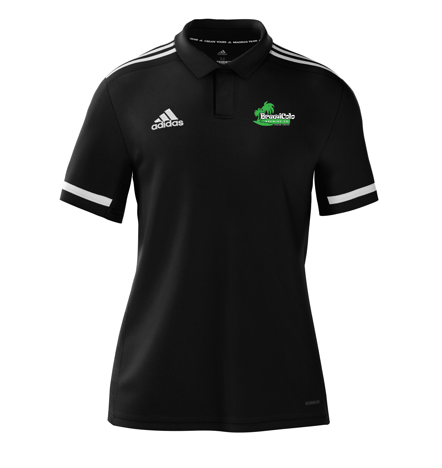 MASTERS LEAGUE Men's Team 19 Polo - Brewicolo MASTERS LEAGUE Adidas Club Zone