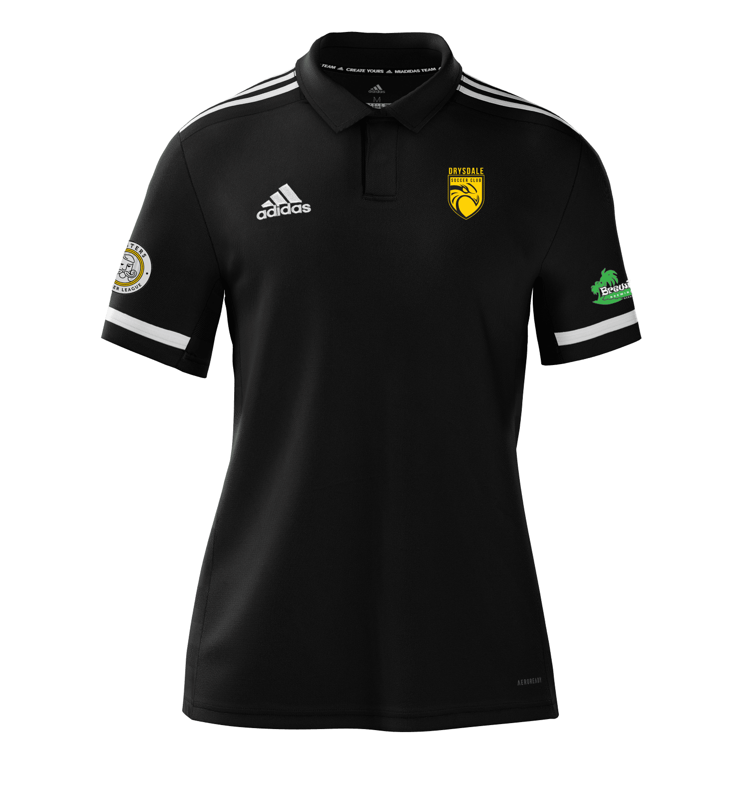 MASTERS LEAGUE Men's Team 19 Polo - Drysdale MASTERS LEAGUE Adidas Club Zone