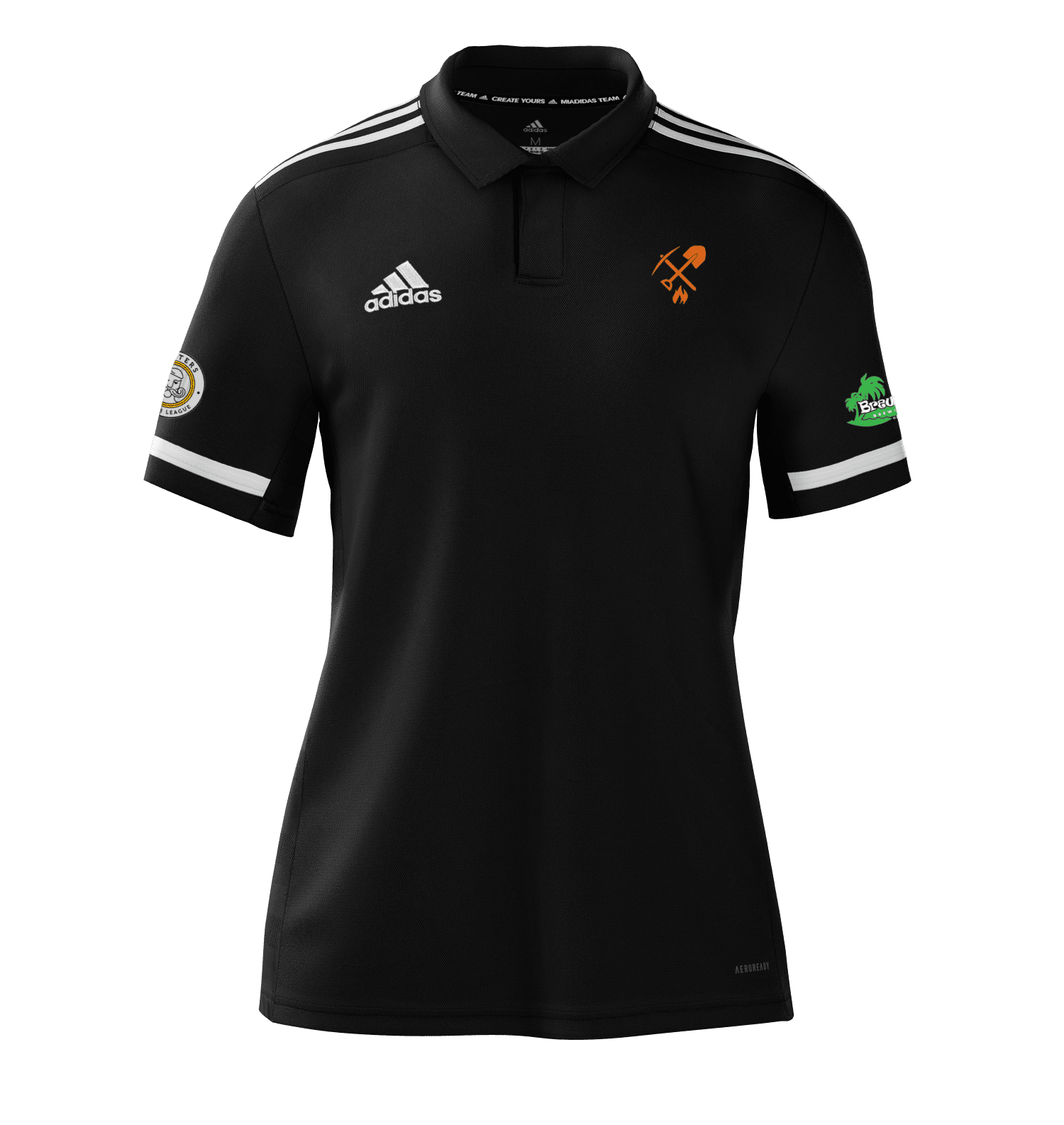 MASTERS LEAGUE Men's Team 19 Polo - Limeburners MASTERS LEAGUE Adidas Club Zone