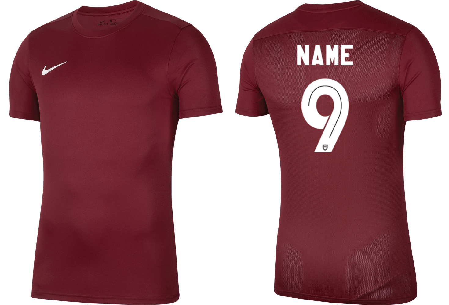 KICKOFF HENSLEY 6 A SIDE Men's Park 7 Jersey KICKOFF HENSLEY 6 A SIDE Nike Club Zone