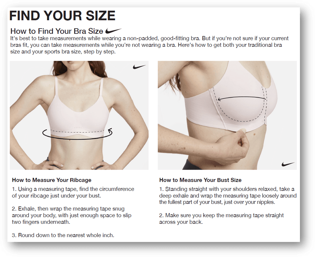 Sure sales fit bra