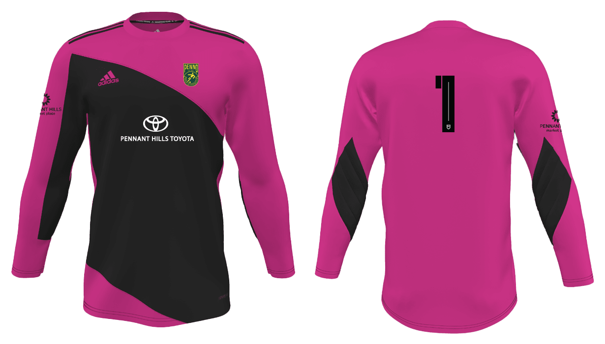 PENNANT HILLS FC Youth Squadra 21 Goalkeeper Jersey PENNANT HILLS FC Adidas Club Zone