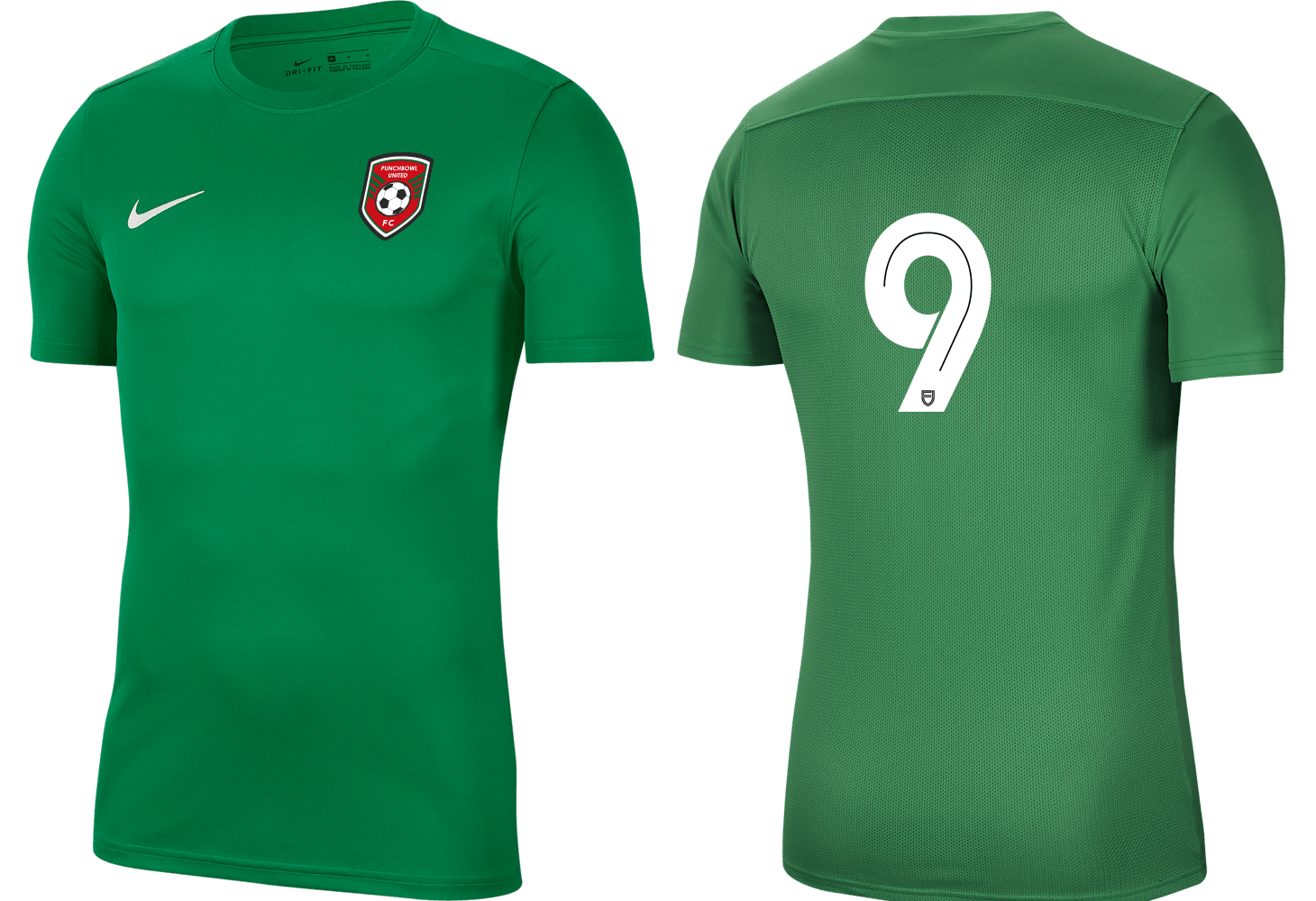 PUNCHBOWL UNITED FC Men's Park 7 Jersey - Away PUNCHBOWL UNITED FC Nike Club Zone