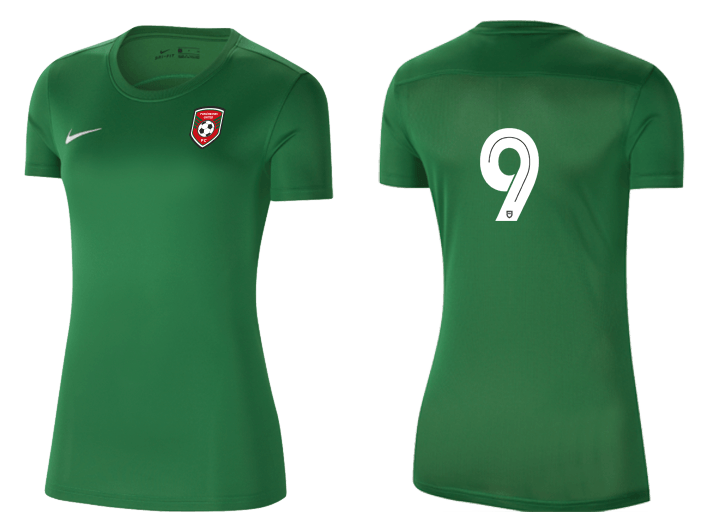 PUNCHBOWL UNITED FC Women's Park 7 Jersey - Away PUNCHBOWL UNITED FC Nike Club Zone