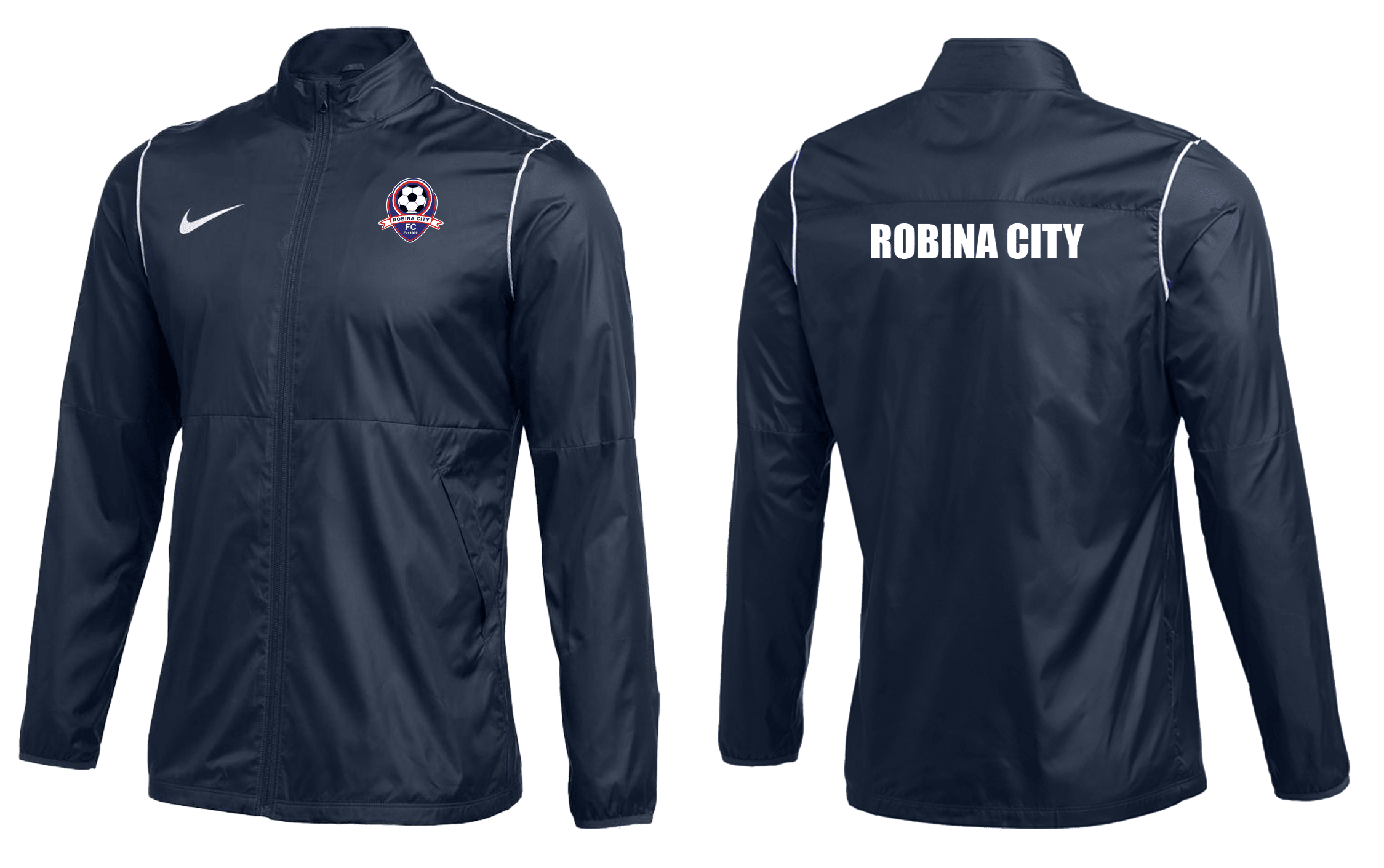 ROBINA CITY Youth Repel Park 20 Woven Jacket ROBINA CITY SC Nike Club Zone