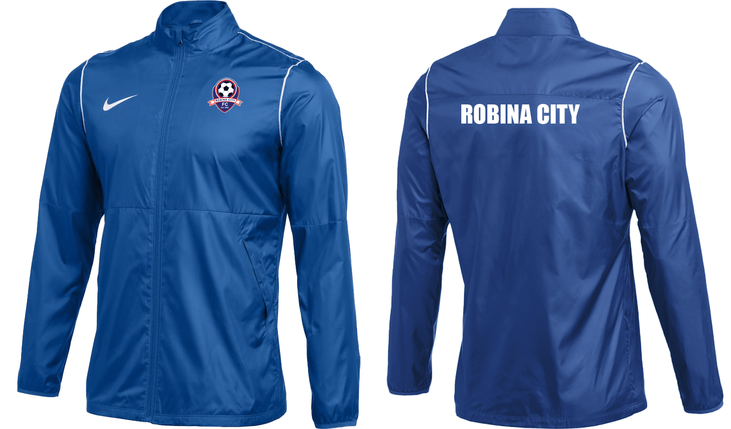 ROBINA CITY Men's Nike Repel Woven Soccer Jacket ROBINA CITY SC Nike Club Zone