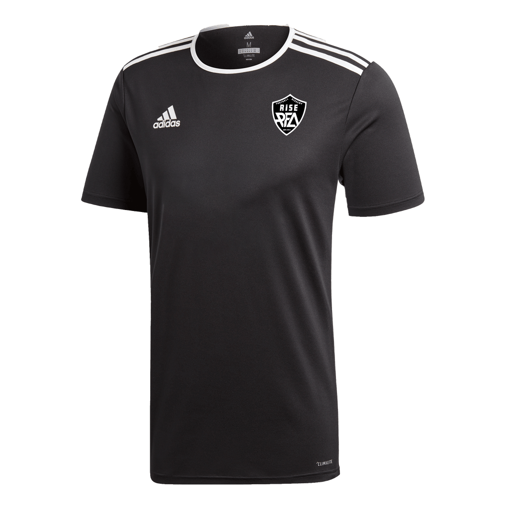 RISE FOOTBALL ACADEMY Men's & Youth Entrada 18 Jersey Black/White