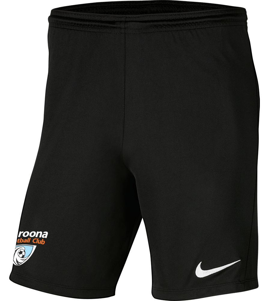 TAROONA FC Men's Park 3 Shorts TAROONA FC Nike Club Zone