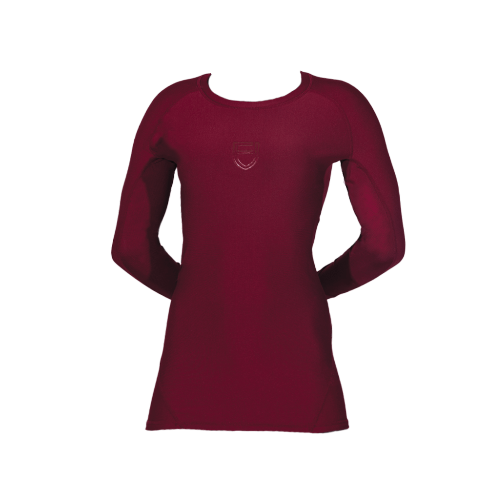 Ultra Women's Compression Long Sleeve Top (600200-677) Vertical Ultra Football