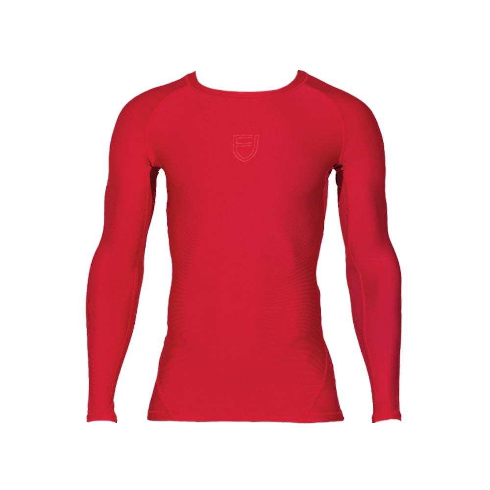 Ultra Men's Compression Long Sleeve Top (500200-657) Vertical Ultra Football