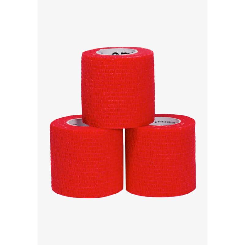 Wrap Tape Red 3 Rolls 5cm x 4.5M (ortho-red)