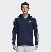 REDBULL Essentials Three Stripe Full Zip Men's Hoodie REDBULL Adidas Club Zone