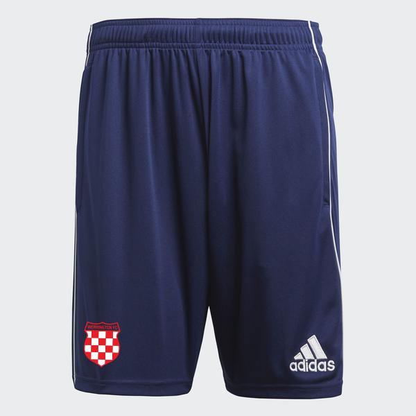 WERRINGTON FC CORE 18 TRAINING SHORT WERRINGTON FC Adidas Club Zone