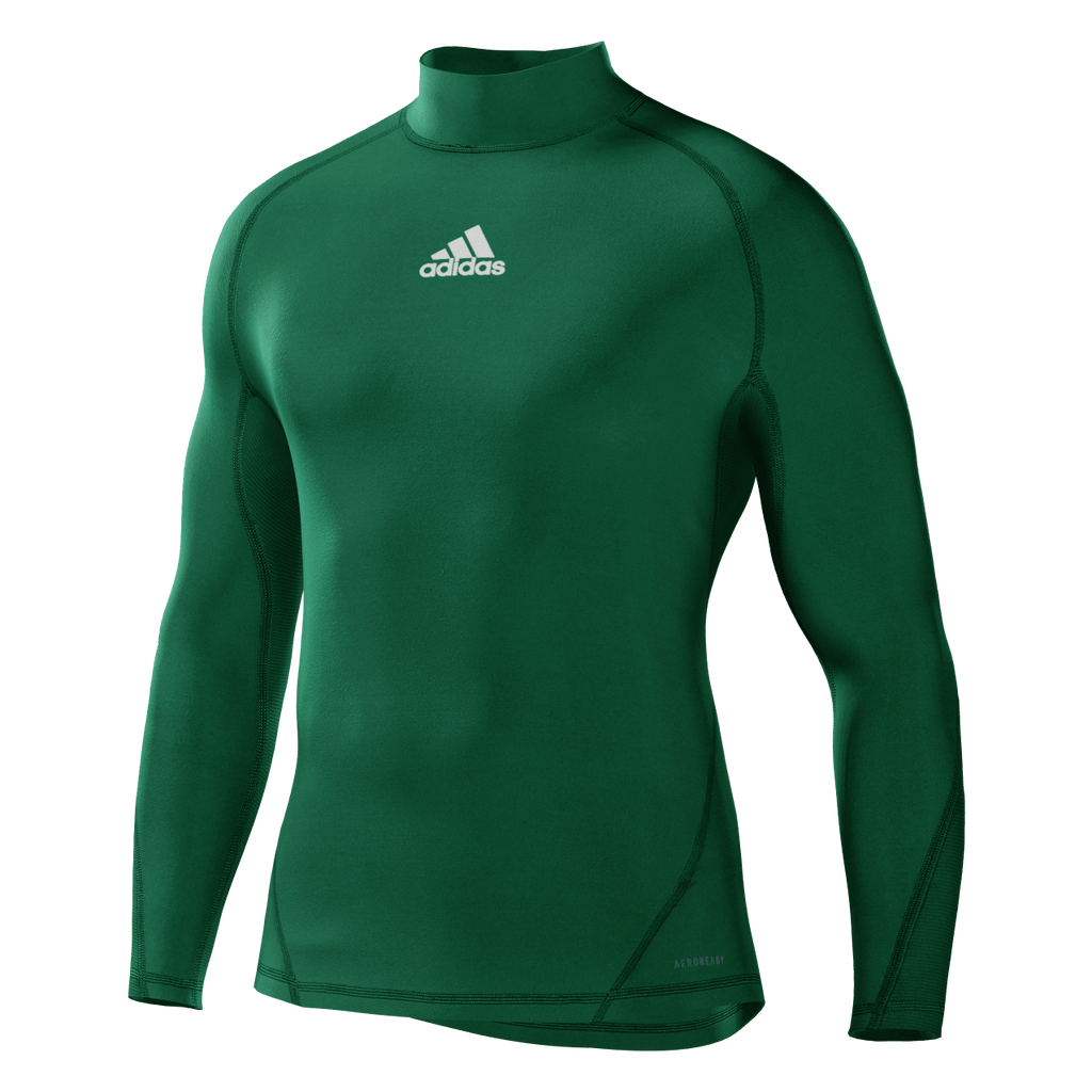 BANKSTOWN STRIKERS Youth Alphaskin Longsleeve Compression Top - Bold Green