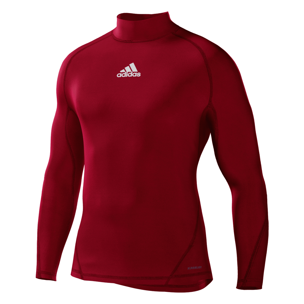 LIMELITE FOOTBALL COACHING  Alphaskin Longsleeve Compression Top Mens - Power Red