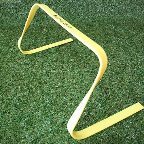 12 Inch Ribbon Hurdle - Includes 4 Hurdles and Carry Strap
