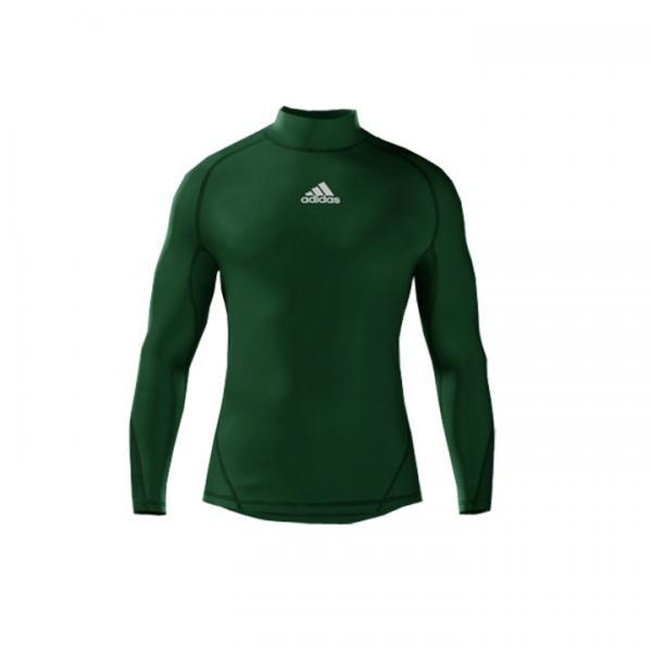 BANKSTOWN STRIKERS Youth Alphaskin Longsleeve Compression Top - Bold Green