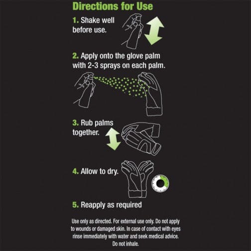 Glove Glu Grip Spray (REVIVE-GGGKF-120) EQUIPMENT GOALKEEPER GLOVEGLUE