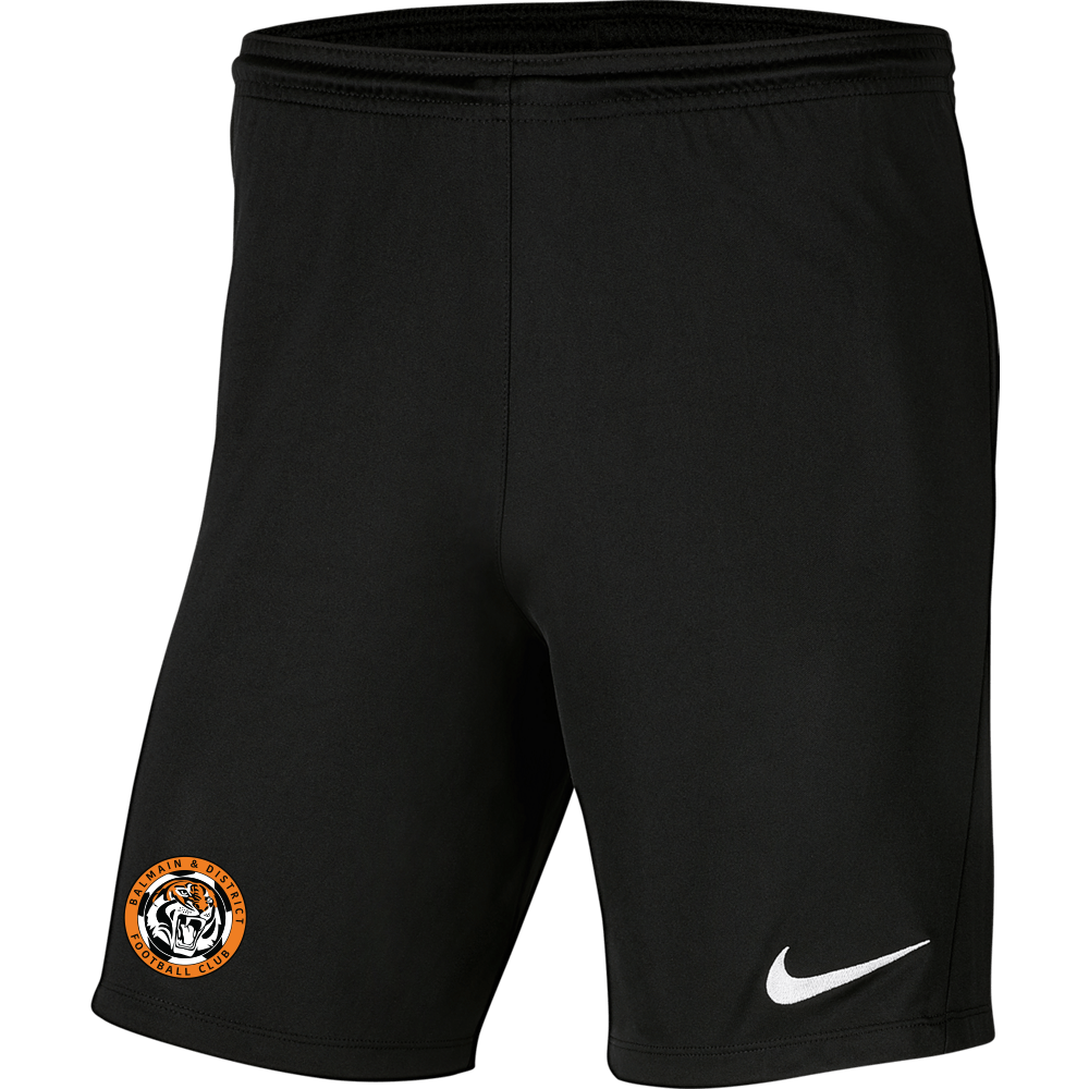 BALMAIN DISTRICT FC Men's Nike Dri-FIT Park III Shorts BALMAIN DISTRICT FC Nike Club Zone
