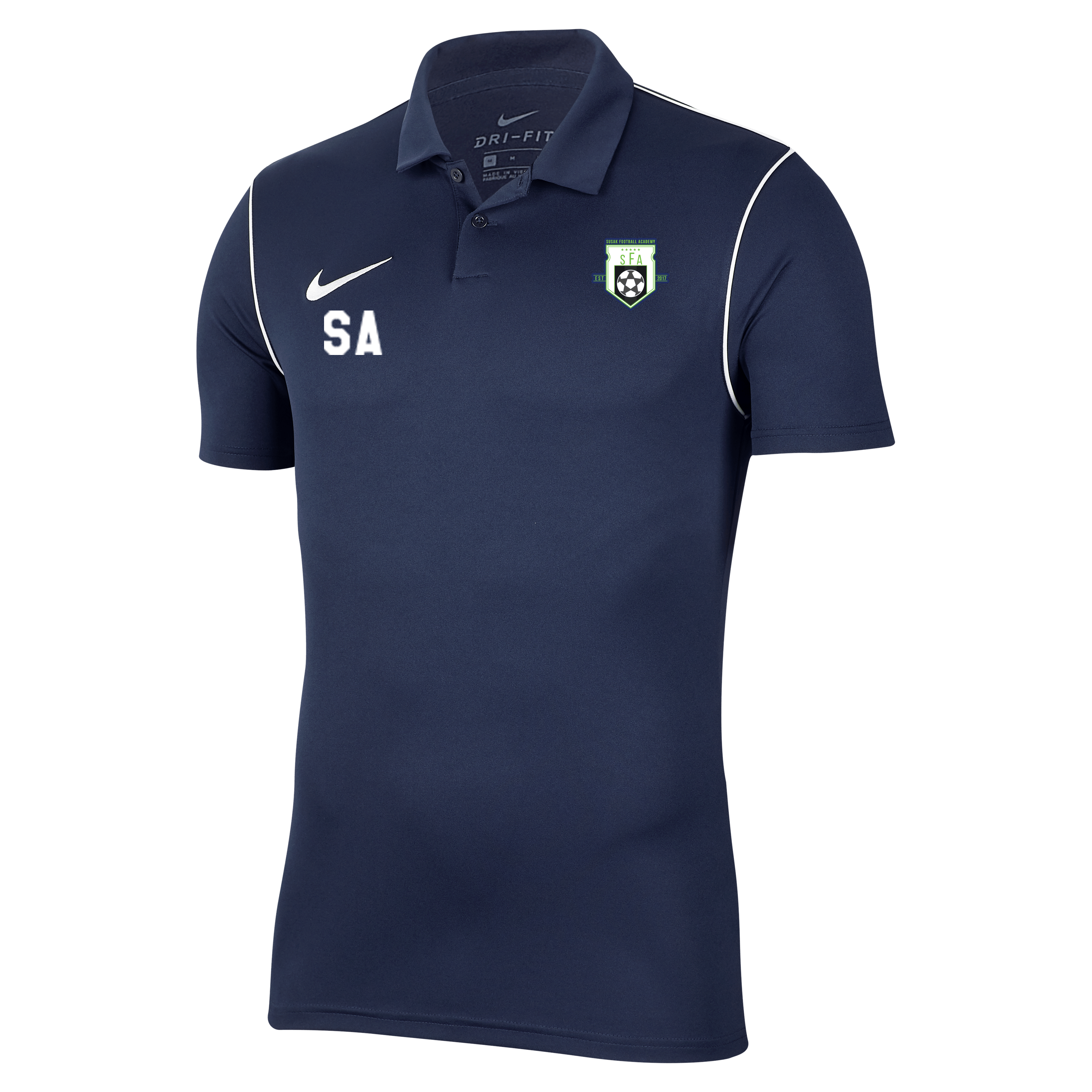 SUSAK FOOTBALL ACADEMY Youth Nike Park 19 Polo (BV6903-451) SUSAK FOOTBALL ACADEMY Nike Club Zone
