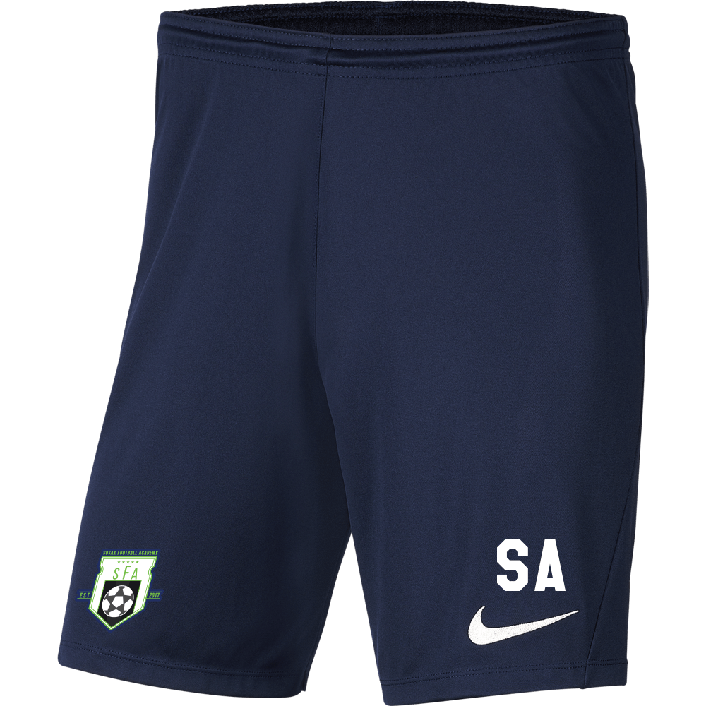SUSAK FOOTBALL ACADEMY Men's Nike Dri-FIT Park III Shorts (BV6855-410) SUSAK FOOTBALL ACADEMY Nike Club Zone