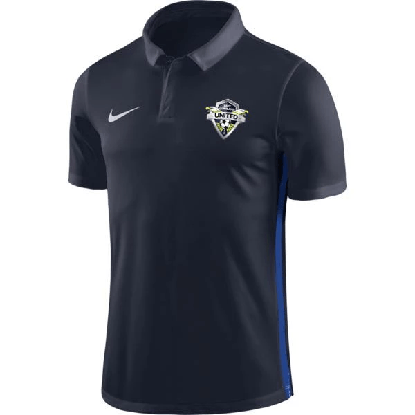 EAST GIPPSLAND UNITED FC Men's Nike DRY ACADEMY 18 POLO EAST GIPPSLAND UNITED FC Nike Club Zone