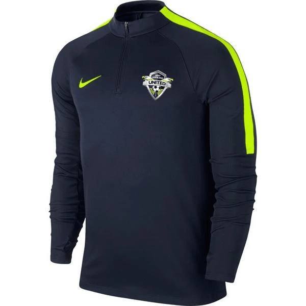 EAST GIPPSLAND UNITED FC Men's Nike Football Drill Top EAST GIPPSLAND UNITED FC Nike Club Zone