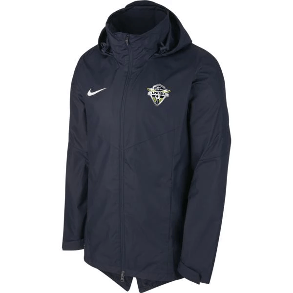 EAST GIPPSLAND UNITED FC Youth Nike ACADEMY 18 RAIN JACKET EAST GIPPSLAND UNITED FC Nike Club Zone