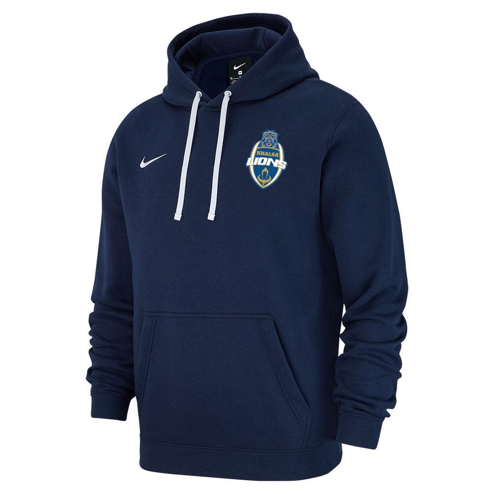 KHALSA LIONS Team Club 19 Pullover Hoodie KHALSA LIONS Nike Club Zone