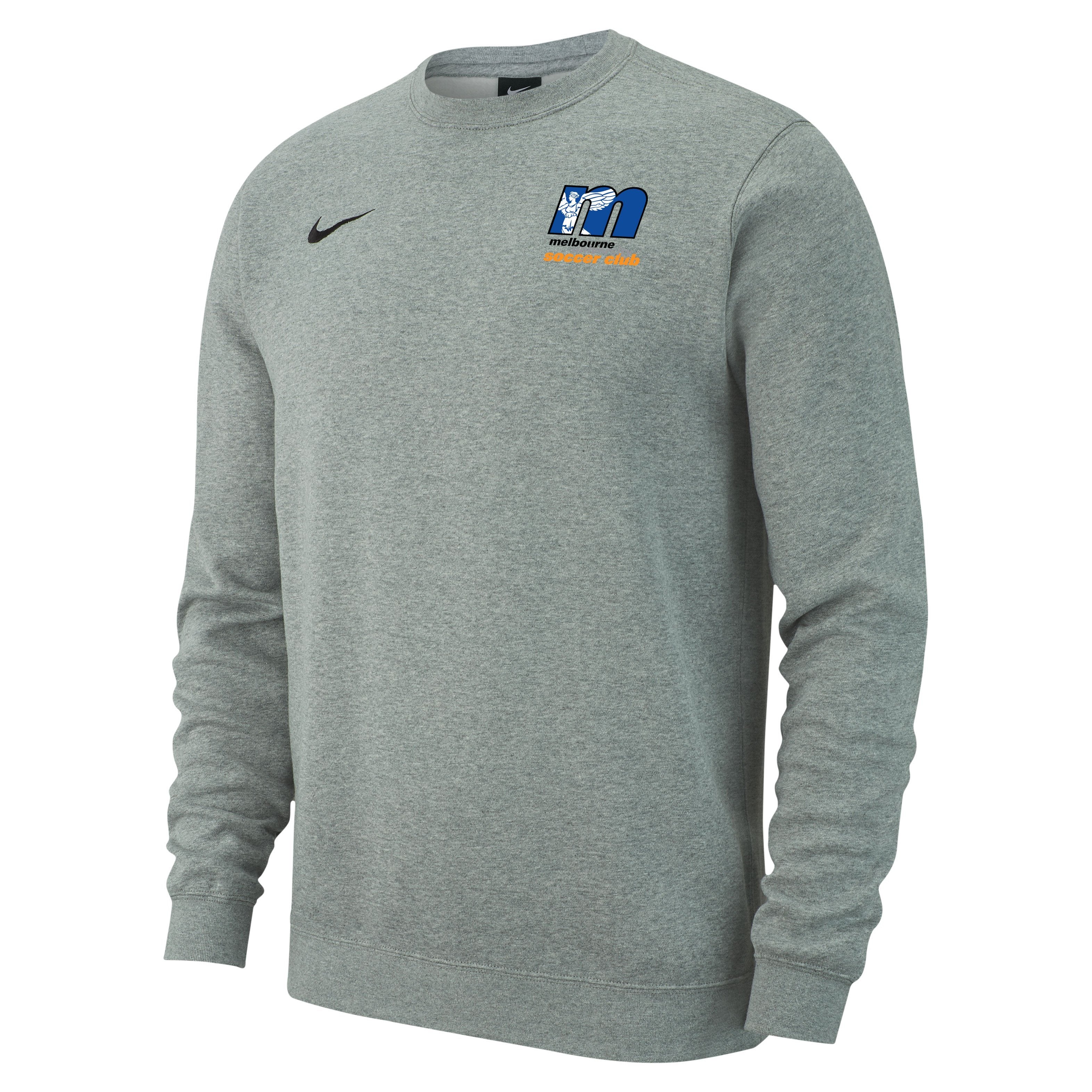 MELBOURNE UNIVERSITY SC Men's Nike Fleece Crew MELBOURNE UNIVERSITY SC Nike Club Zone