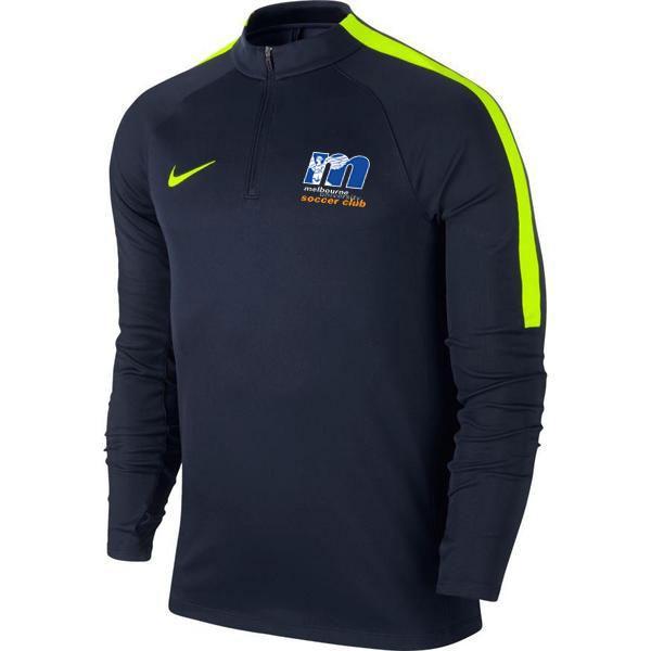 MELBOURNE UNIVERSITY SC Men's Nike Football Drill Top MELBOURNE UNIVERSITY SC Nike Club Zone