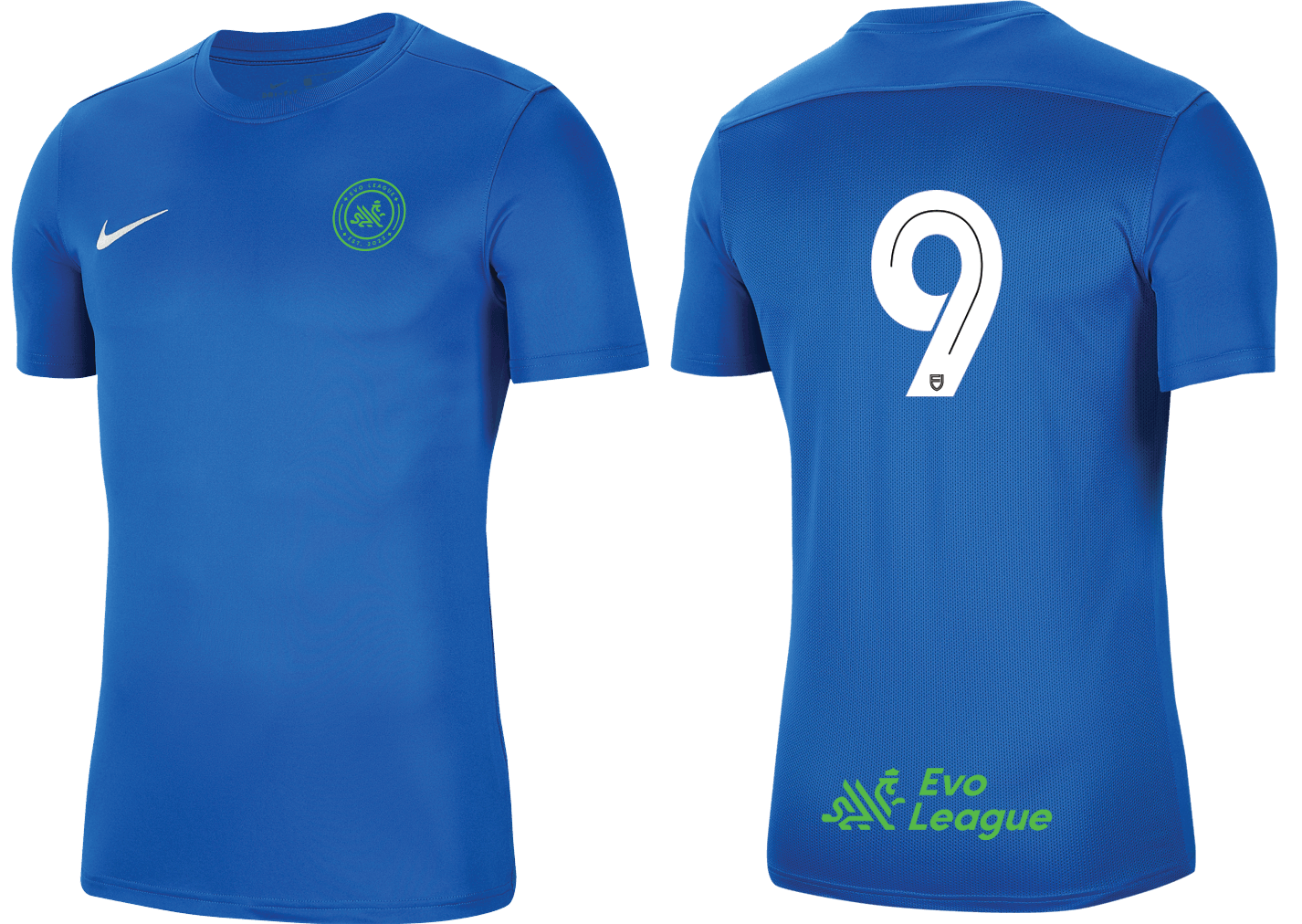 EVO LEAGUE Men's Park 7 Jersey - Team 3 (BV6708-463) EVO LEAGUE Nike Club Zone