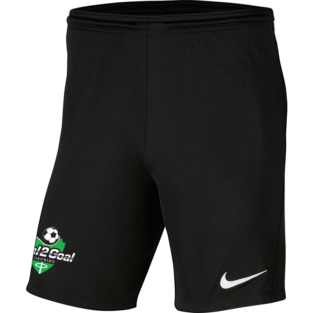 GOAL2GOAL COACHING  Youth Nike Dri-FIT Park 3 Shorts