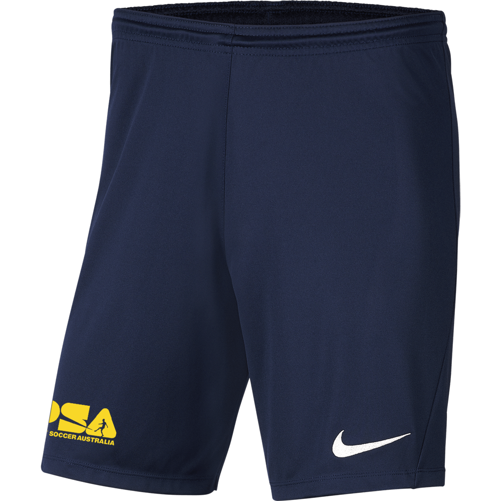 PLAY SOCCER AUSTRALIA Men's Nike Dri-FIT Park III Shorts PLAY SOCCER AUSTRALIA Nike Club Zone