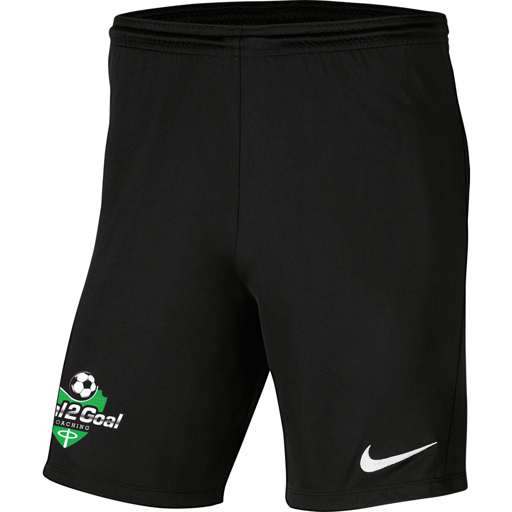 GOAL2GOAL COACHING Men's Nike Dri-FIT Park III Shorts GOAL2GOAL COACHING Nike Club Zone