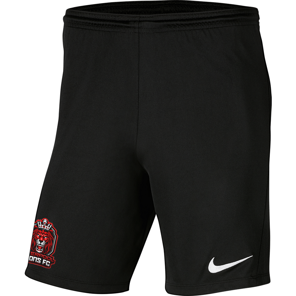 LIVERPOOL LIONS Youth Nike Dri-FIT Park III Shorts LIVERPOOL LIONS Nike Club Zone