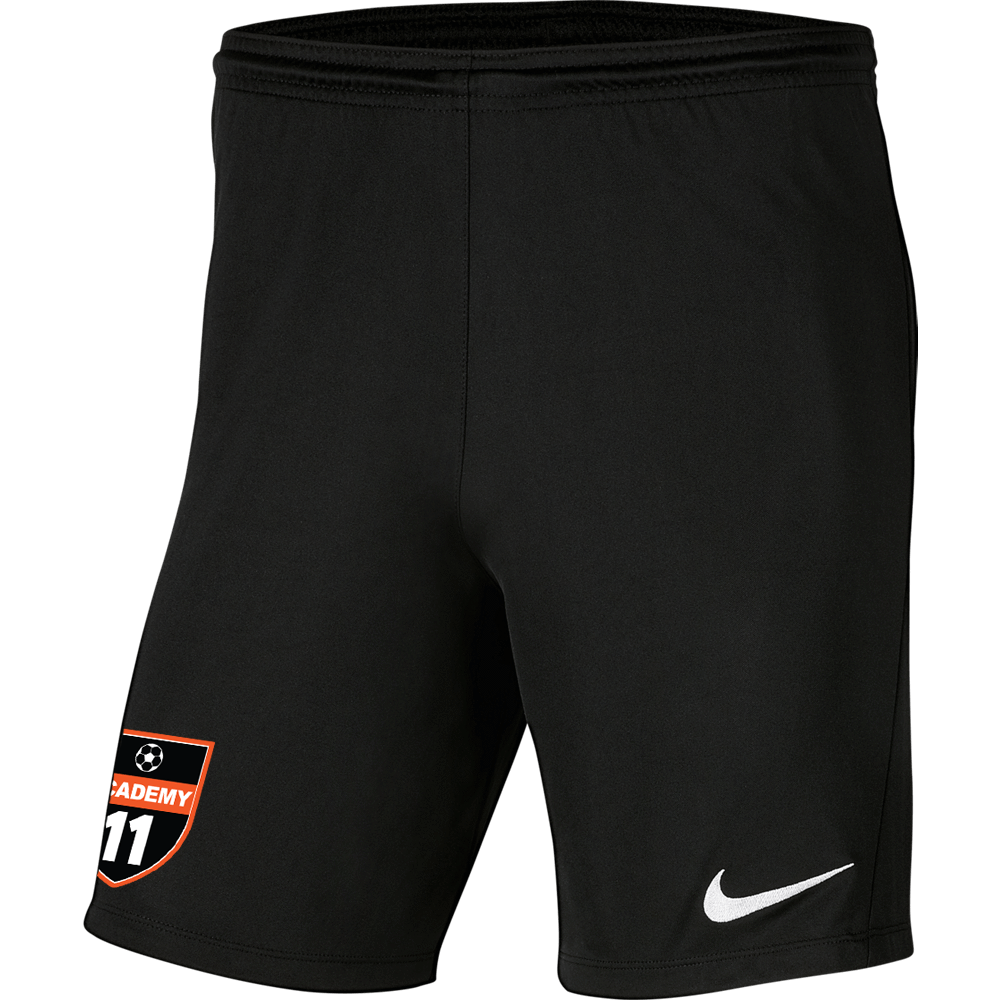 ACADEMY 11 Youth Nike Dri-FIT Park III Shorts ACADEMY 11 Nike Club Zone