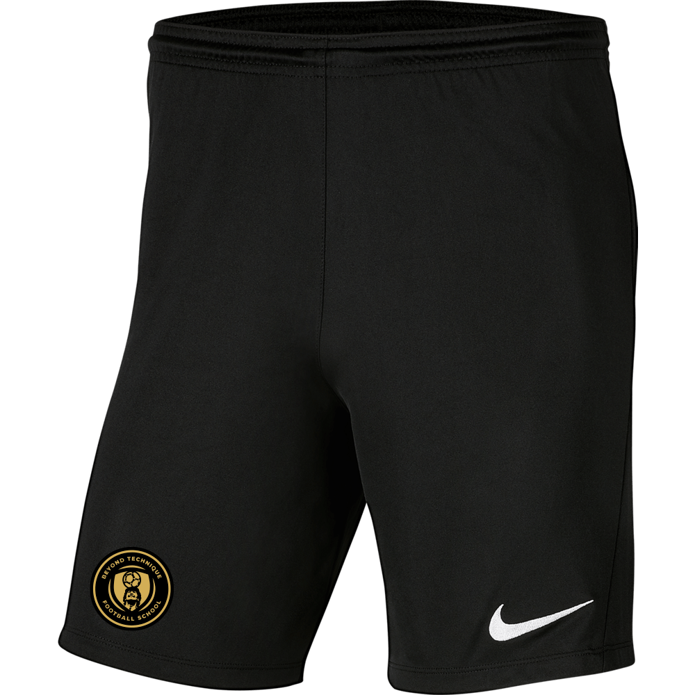 BEYOND TECHNIQUE FOOTBALL SCHOOL Youth Nike Dri-FIT Park III Shorts BEYOND TECHNIQUE FOOTBALL SCHOOL Nike Club Zone