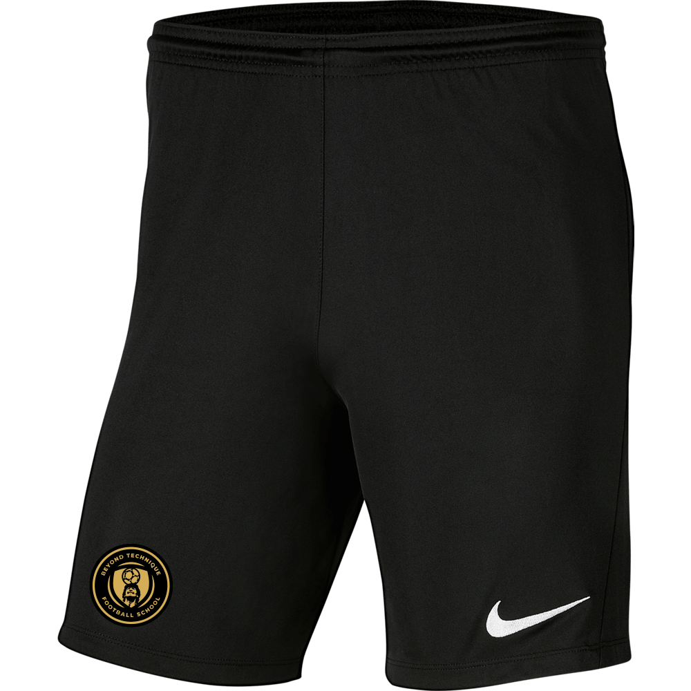 BEYOND TECHNIQUE FOOTBALL SCHOOL  Youth Nike Dri-FIT Park 3 Shorts