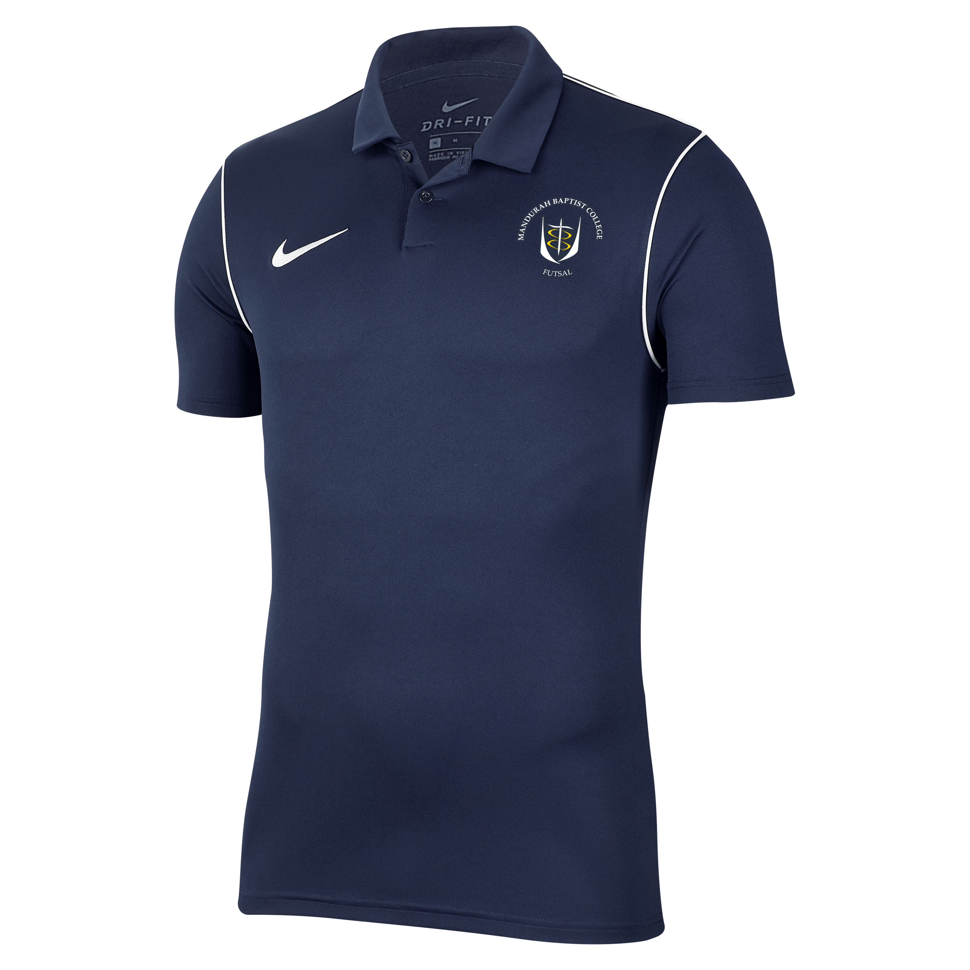 MANDURAH BAPTIST COLLEGE Nike-Dri-FIT Park 20 Polo Youth MANDURAH BAPTIST COLLEGE Nike Club Zone