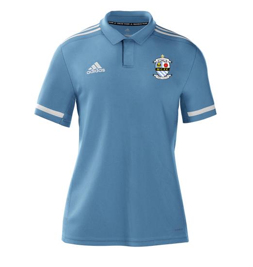 MCFC Team Polo Sky Blue MCFC Adidas Club Zone