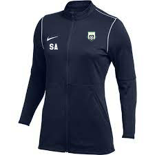 SUSAK FOOTBALL ACADEMY Women's Nike Dri-FIT Park 20 Track Jacket (BV6899-410) SUSAK FOOTBALL ACADEMY Nike Club Zone